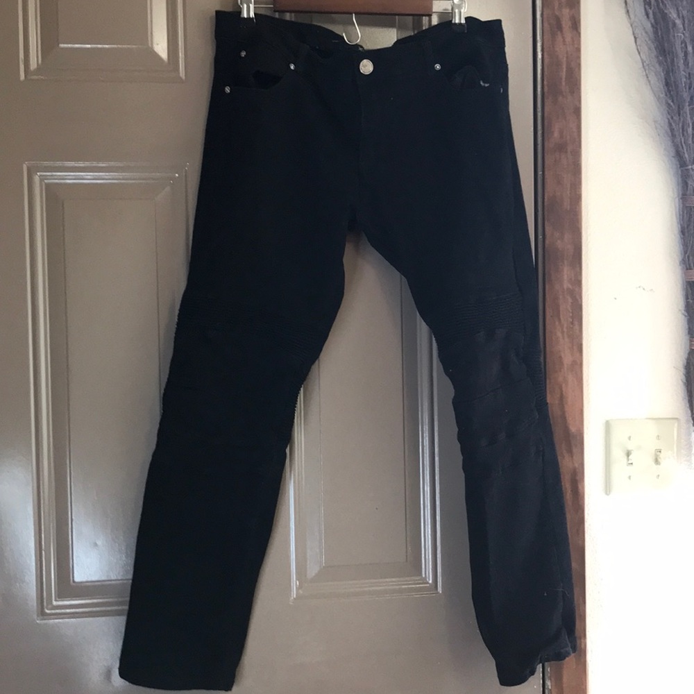 X-ray Men’s Black Slim Fit  Jeans